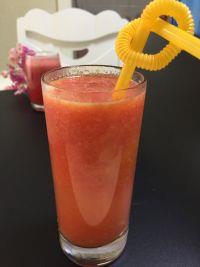 西瓜橙子汁的做法步骤8